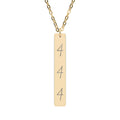 Angel Number 444 Necklace (Engraving)